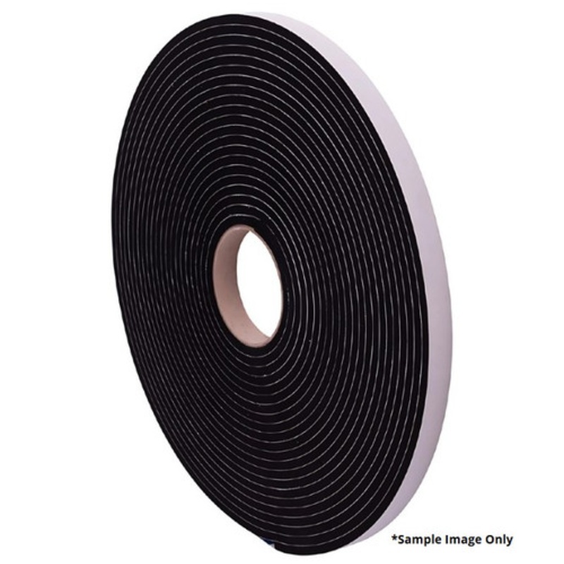 Tape Neoprene Black 12x12mm x 7m