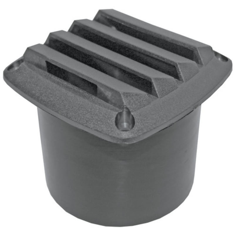 Hose Vent Black 75mm
