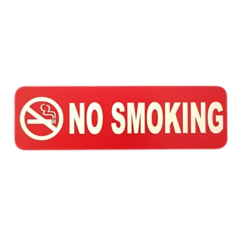 Label ‘No Smoking’