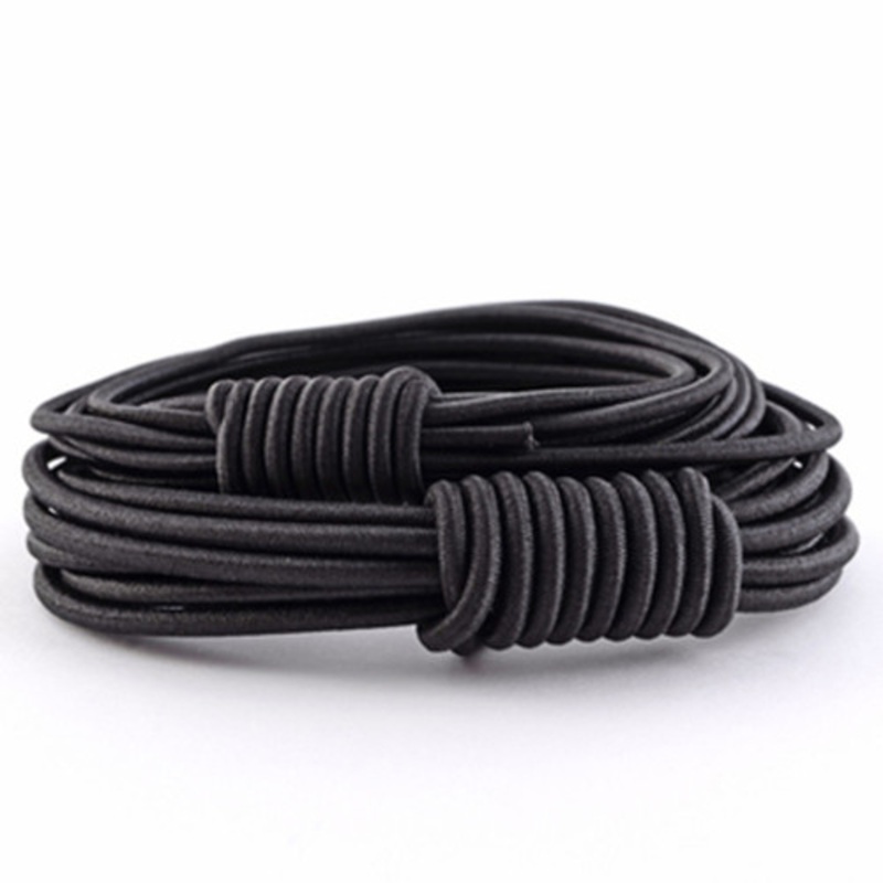 Shockcord Black 8mm x 1metre