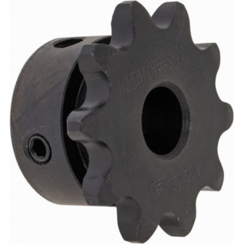 U.S. Tsubaki 3/8 Chain Pitch, Chain Size 35, 10 Tooth Finished Bore Sprocket 3/8 Bore Diam, 1.214 Pitch Diam, 1.38 OD 35B10FF – 36683902