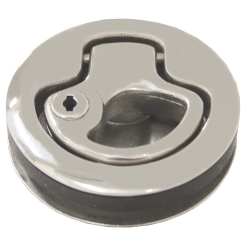 Flush Latch Stainless Steel with Key Lock
