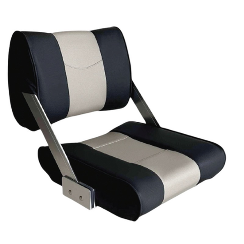 Seat Flipback Black and Silk Grey