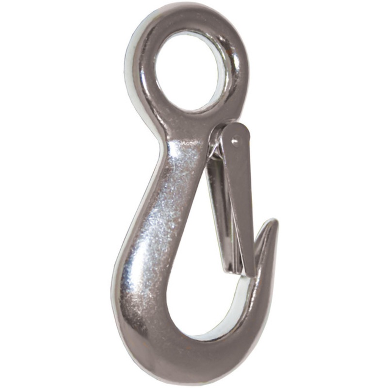 Snap Hook Solid S/S 100mm