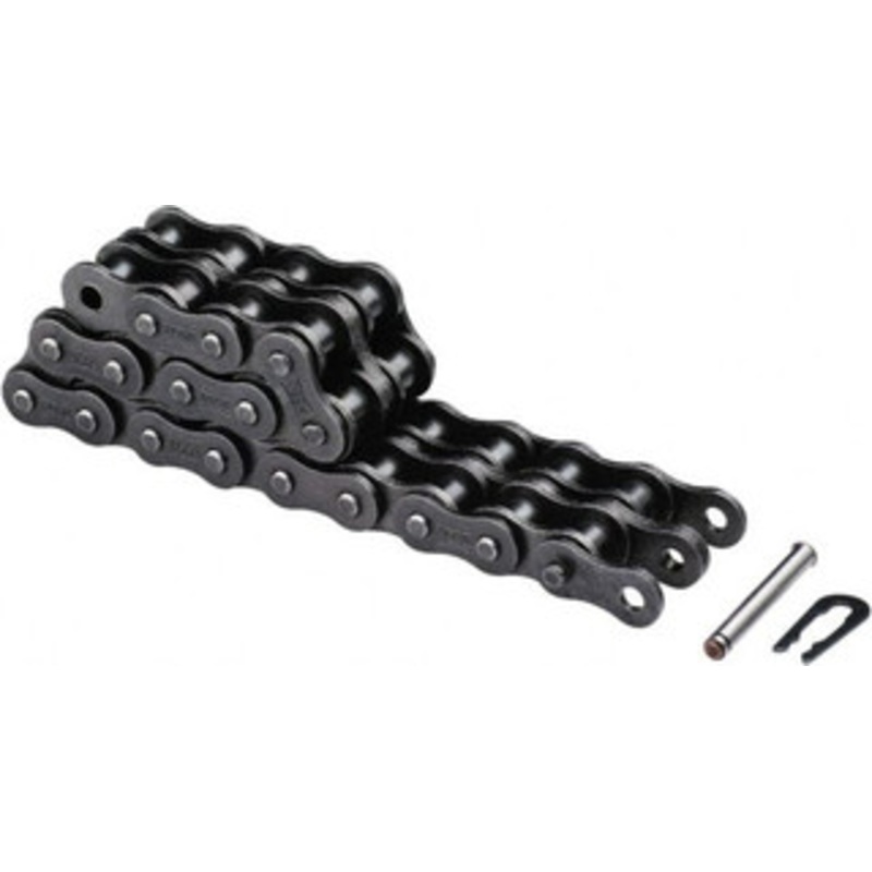 U.S. Tsubaki 5/8 Pitch, ANSI 50, Solid Roller Chain Chain No. 50, 8,240 Lb. Capacity, 0.4 Roller Diam, 3/8 Roller Width 5018CC – 55223861