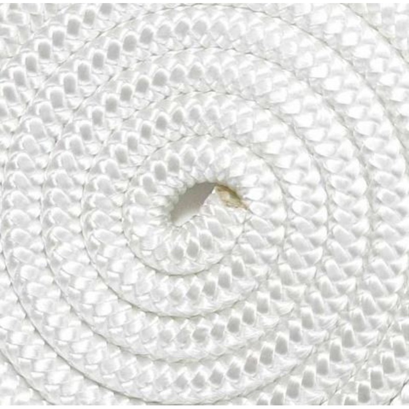 White Double Braid 6mm x 100metres