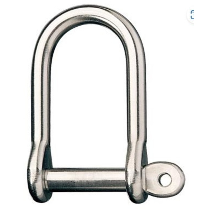 Wide D Shackle 12.7mm