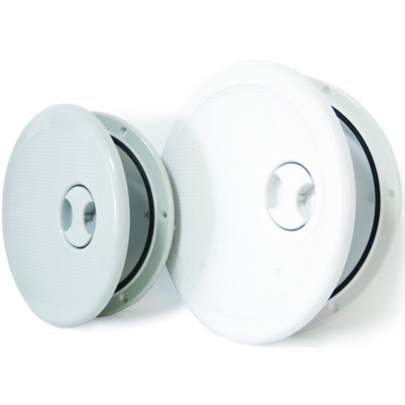 Round Hinged Access Hatch – Grey Sml