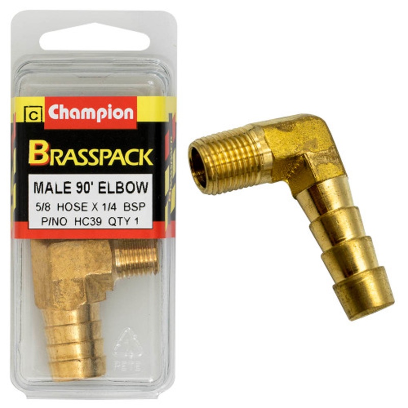 Brass Elbow 5/8 X 1/4