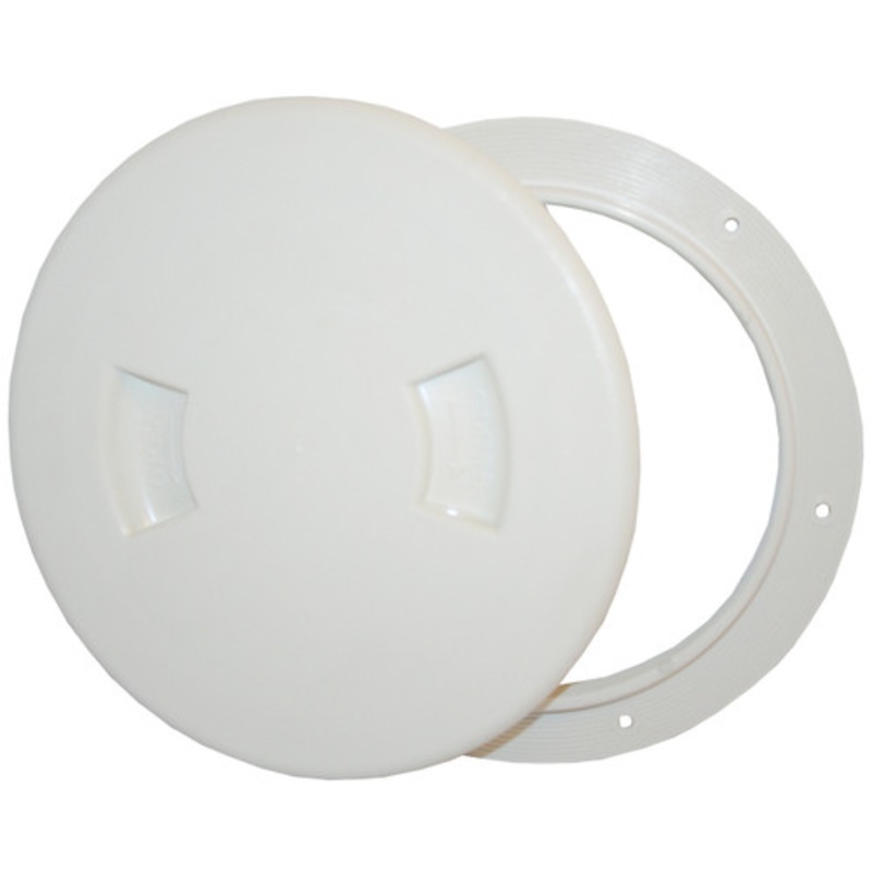 Inspection Port Complete Cover White