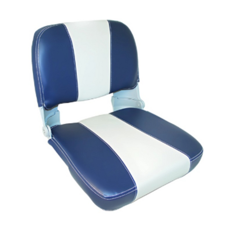 Seat SS48 Folding Padded Blue/Grey/Blue