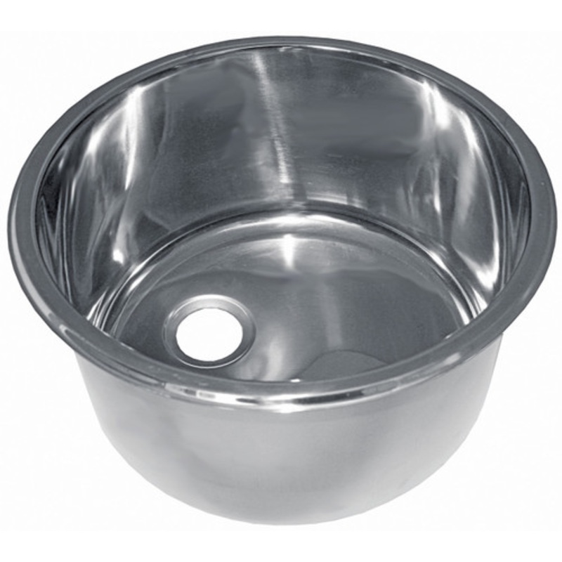 Sink – Stainless Steel Round Cylinder 300mm x 180mm