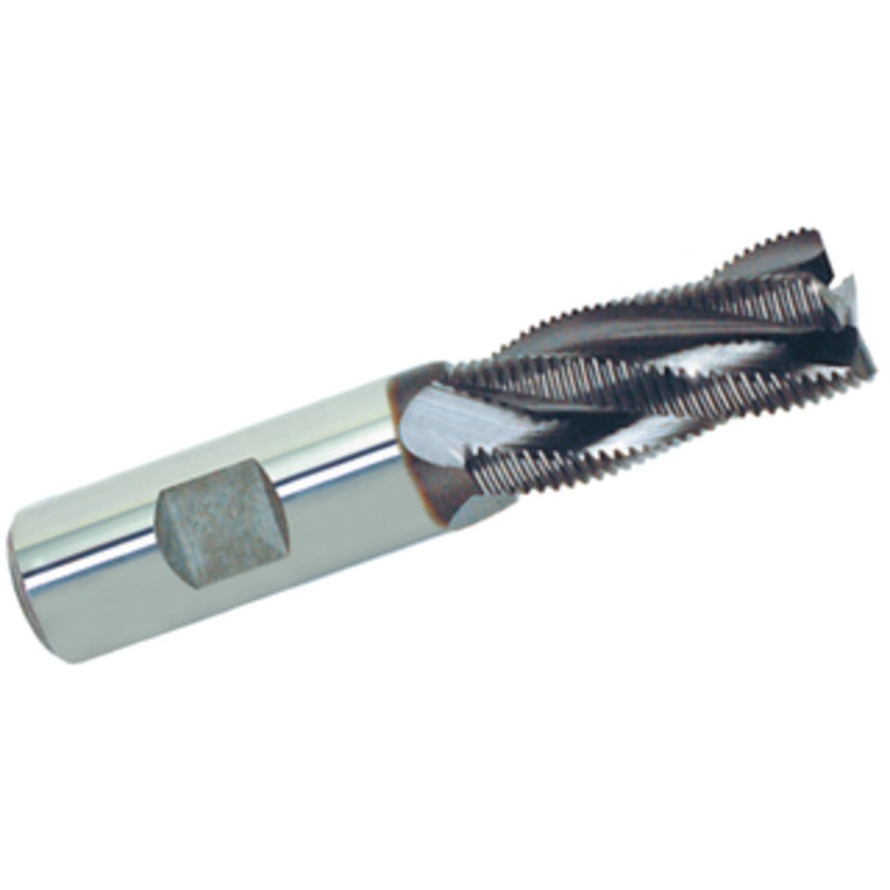 YG-1 Tank Power ASP Powdered Metal Fine Pitch TiAlN Futura Roughing End Mill,  1/2 Size