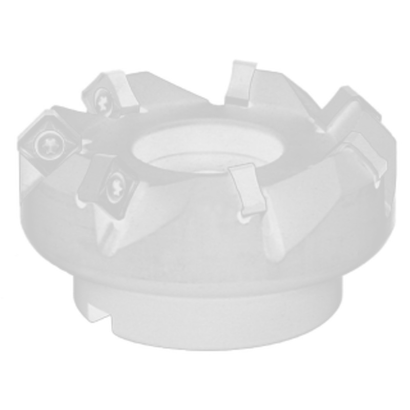Akuma 45 Indexable Face Mill Set w/CM30K Inserts, 3 Cut Diameter