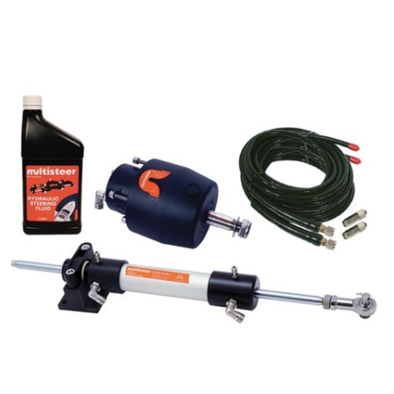 Multisteer Inboard Hydraulic Steering Kit | For 6-10m Boats