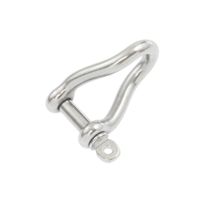 Shackle Twisted D 6mm