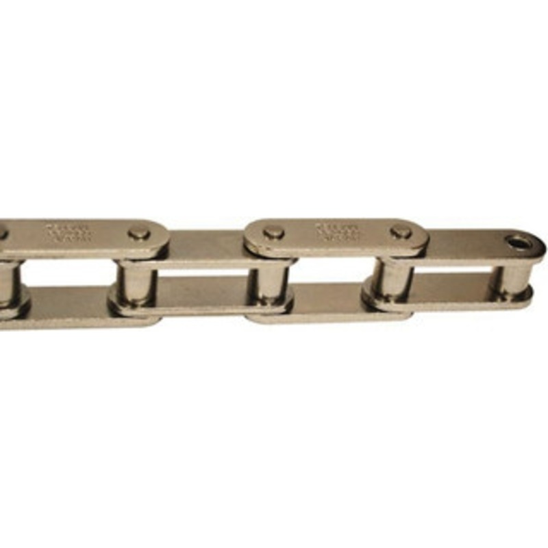 U.S. Tsubaki 1-1/4 Pitch, ANSI C2050, Spring Type Roller Chain Connecting Link Nickel Plated, For Use with Double Pitch Roller Chain C2050NPCL – 92463322