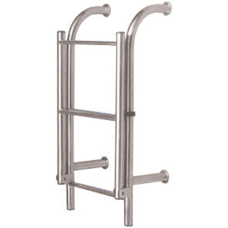 Ladder Stainless Steel 4 Rung Bolt-On