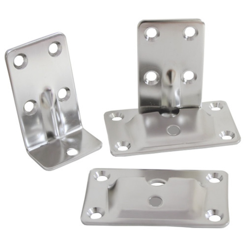 Table Brackets Stainless Steel (4 Pieces)