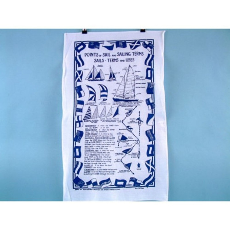 Tea Towel – Points of Sail