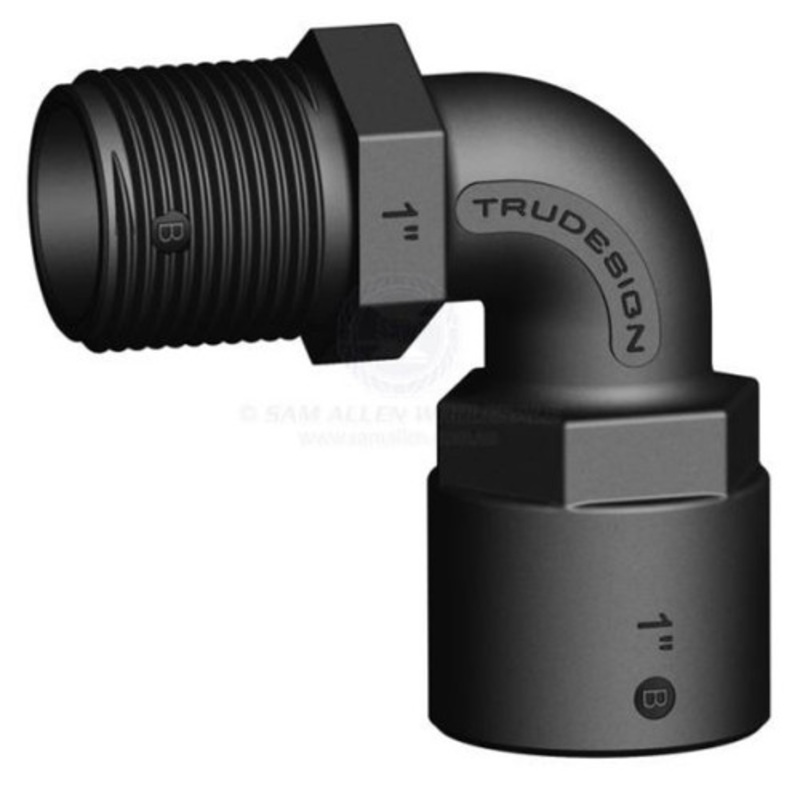 Trudesign Coupling 90 degree 1 inch