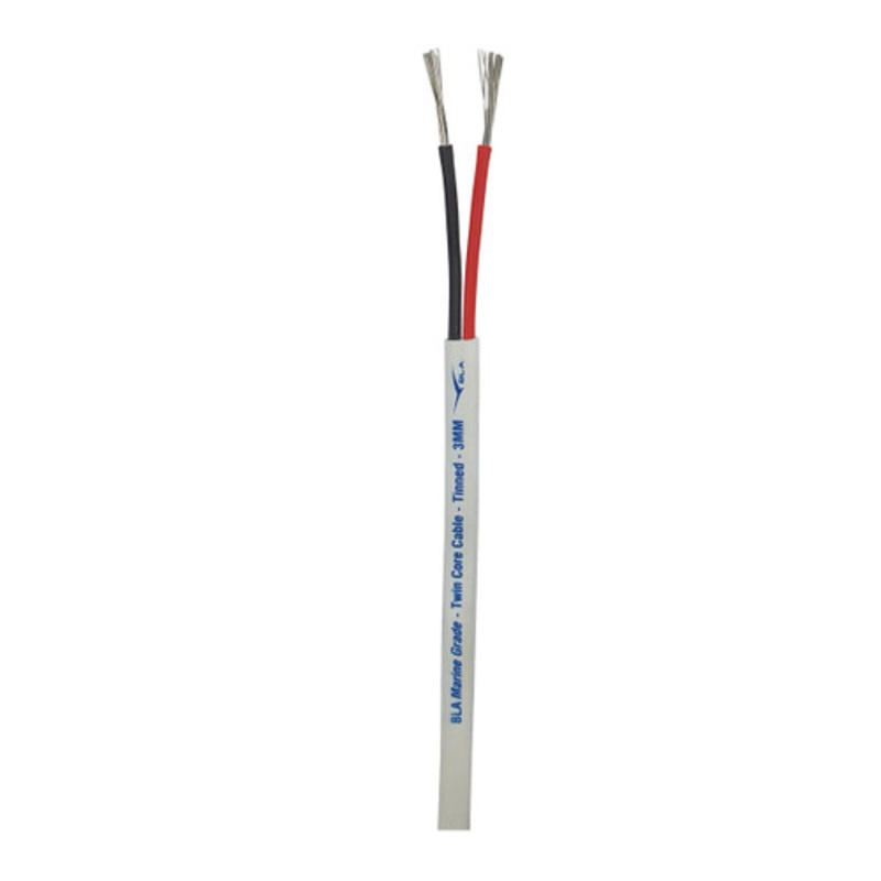 Wire Tinned Twin 4mm x 10metre