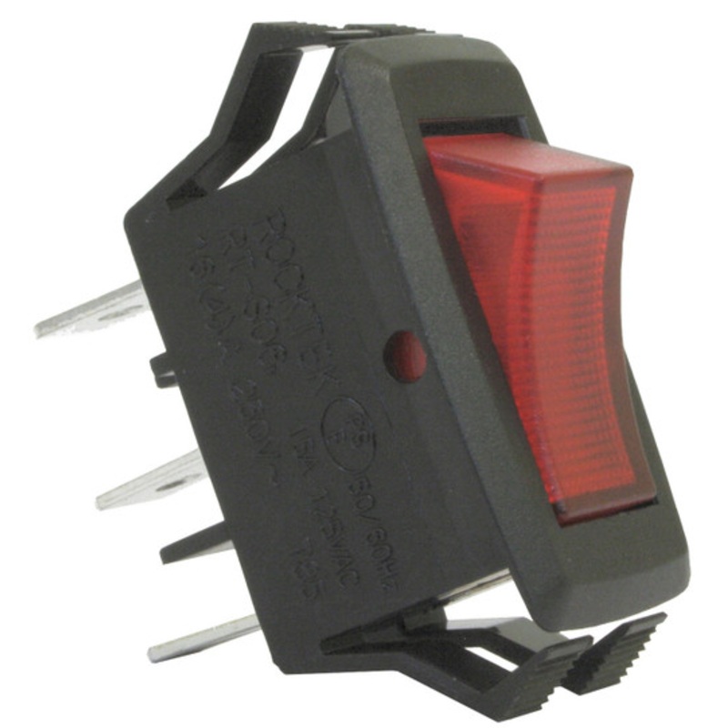 Switch-Rocker Illuminated