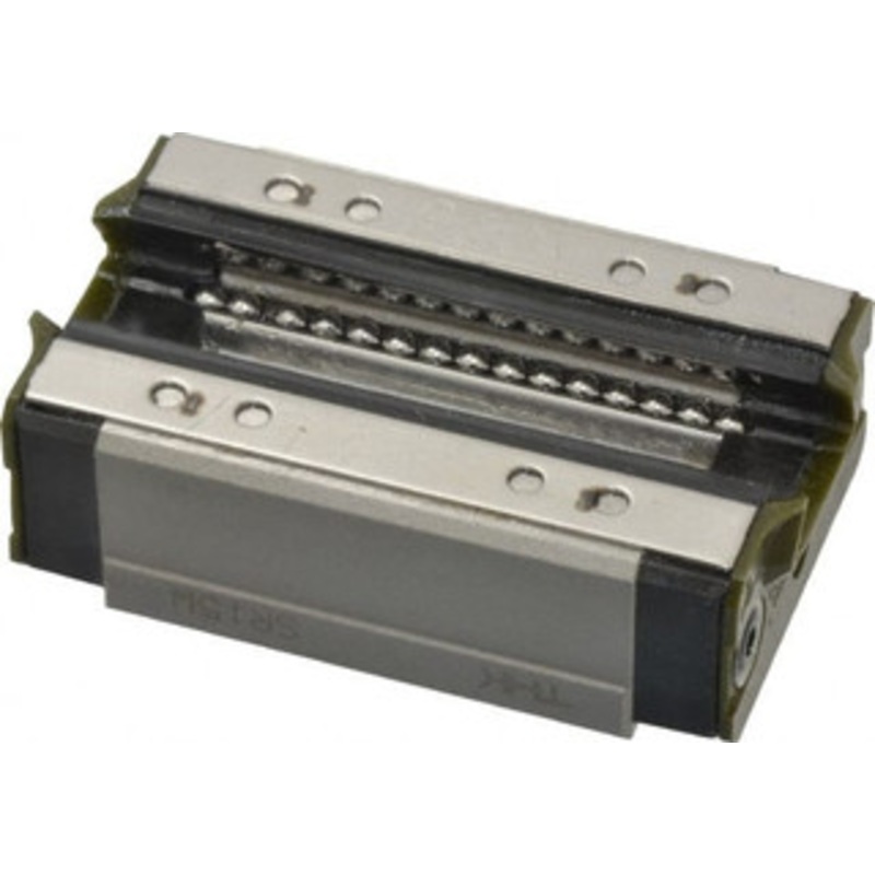 THK 57mm L x 34mm W x 19.5mm H, 26mm Transverse Hole Spcg, 26mm Lateral Hole Spcg, Horizontal Mount Radial SR Block 9.5mm Overhang, 9.51 Kn Dynamic Capacity, M4x7 Hole, 19.3 kn Static Load Rating, 24 High Assembly SR15W1SSGKBLOCK – 85502276