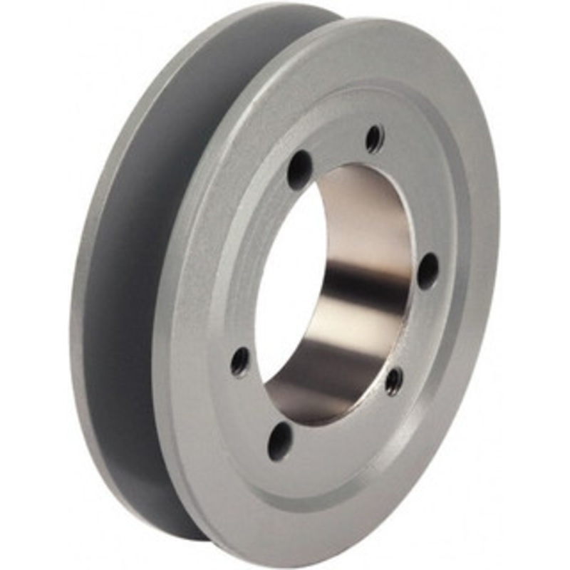 TB Woods 1 Groove, 1/2 to 1-5/8 Bore Diam, 3-3/4 Outside Diam, QD Bushed V Belt Sheave 3.0 A Diam Belt Pitch 341B – 82245697