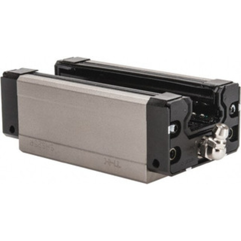 THK 92mm L x 48mm W x 34.2mm H, 35mm Transverse Hole Spcg, 35mm Lateral Hole Spcg, 4 Way SHS Block w/Caged Ball 12.5mm Overhang, 31.7 Kn Dynamic Capacity, M6x8 Hole, 52.4 kn Static Load Rating, 40 High Assembly SHS25R1SSGKBLOC – 00372490