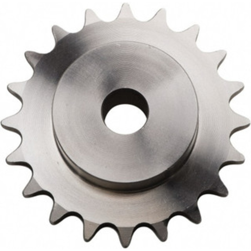 U.S. Tsubaki 3/8 Chain Pitch, Chain Size 35, 14 Tooth Plain Bore Sprocket 1/2 Bore Diam, 1.685 Pitch Diam, 1.87 OD 35B14SS – 68066661
