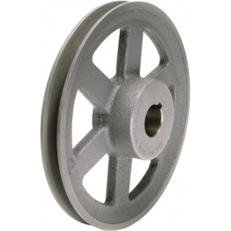 TB Woods 7/8 Bore Diam, 7-1/4 OD, Finished Bore Single Groove Sheave 3/4 Wide AK7478 – 82222894