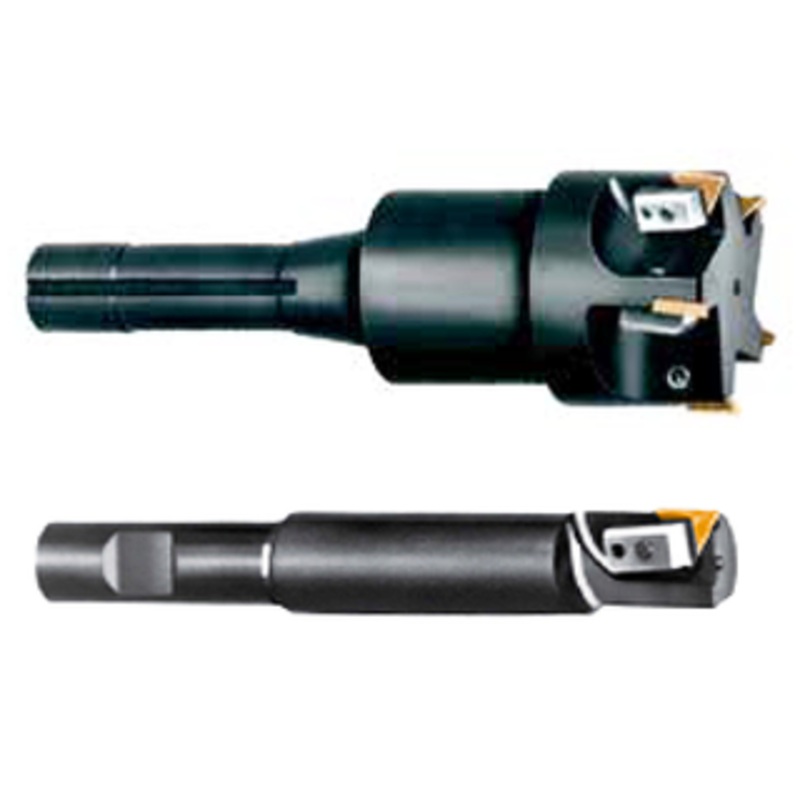 APT 1-1/4 x R8 Tri-Dex Extra Long Length Indexable End Mill – EML125-R8