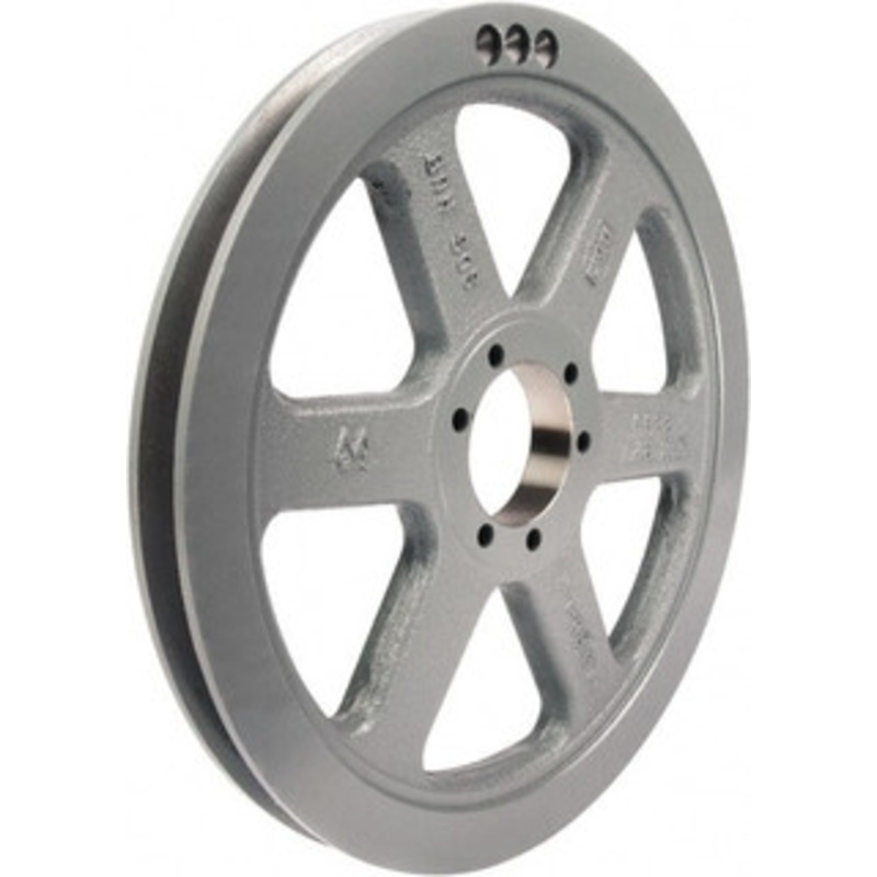 TB Woods 1 Groove, 1/2 to 1-15/16 Bore Diam, 9.35 Outside Diam, QD Bushed V Belt Sheave 8.6 A Diam Belt Pitch 901B – 82246919