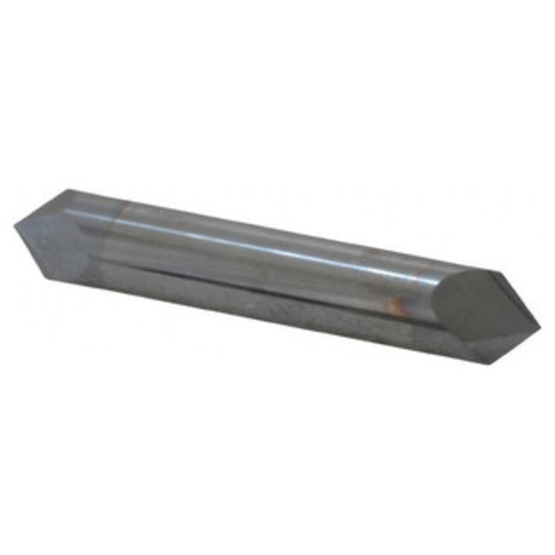 Accupro Double End 2-Flute TiCN Coated 90 End Chamfer Mill, 1/2 Size, 3 OAL – 37-314-2