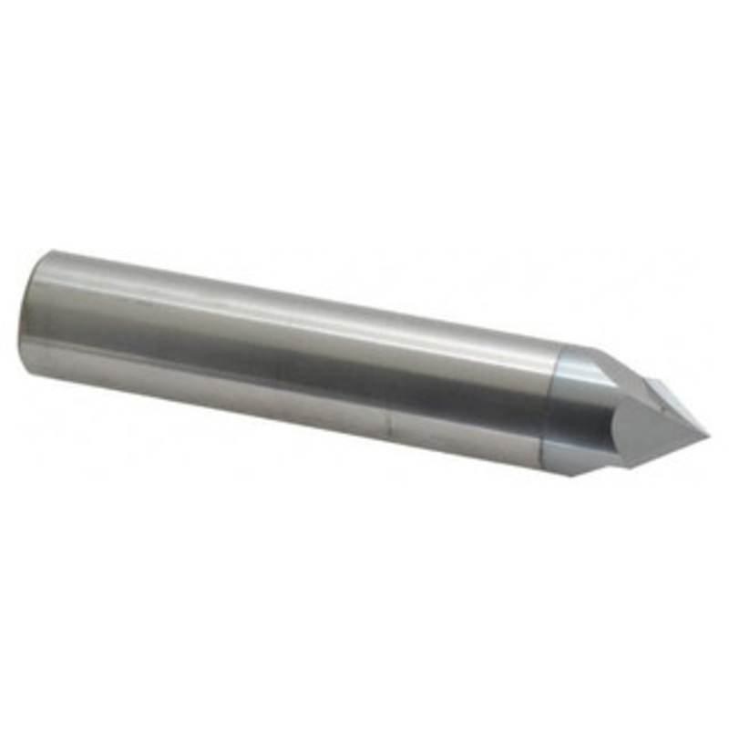 Accupro Single End 2-Flute TiCN Coated 90 End Chamfer Mill, 3/4 Size, 4 OAL – 37-339-9