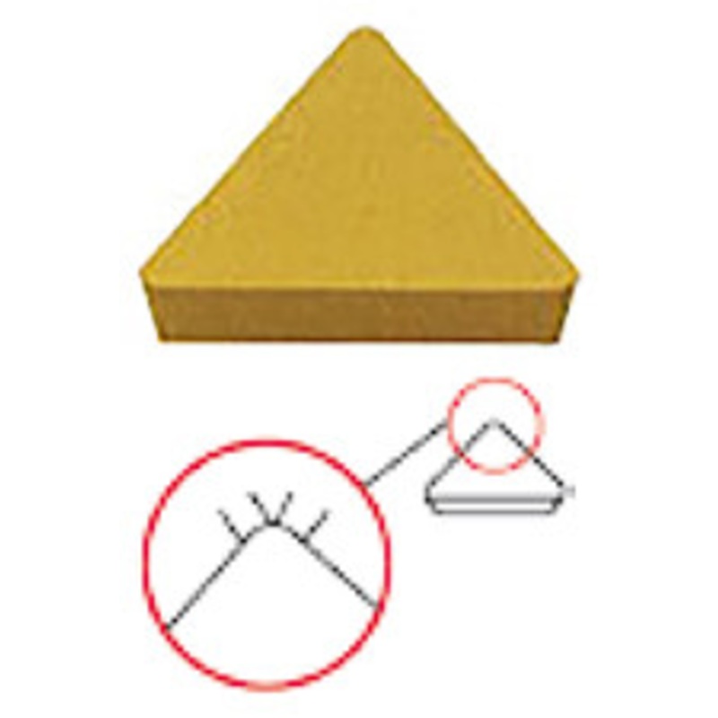 APT C6 Carbide Insert with Wiping Flats (Pack of 10) – TPC32ZR-C6