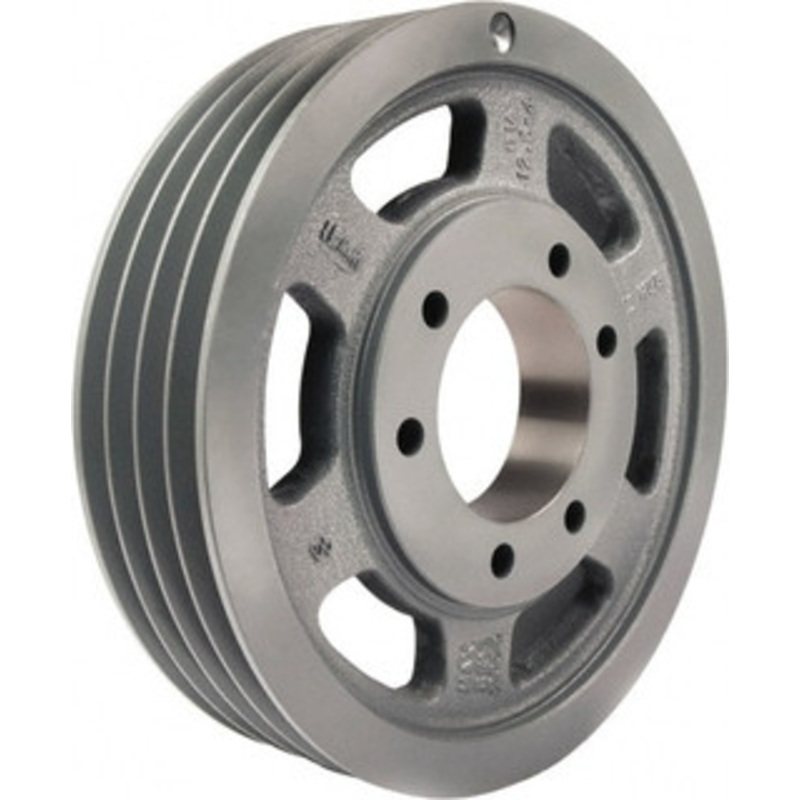 TB Woods 4 Groove, 1/2 to 2-15/16 Bore Diam, 19 Outside Diam, QD Bushed V Belt Sheave 19.00 3V Diam Belt Pitch 3V1904 – 55520456