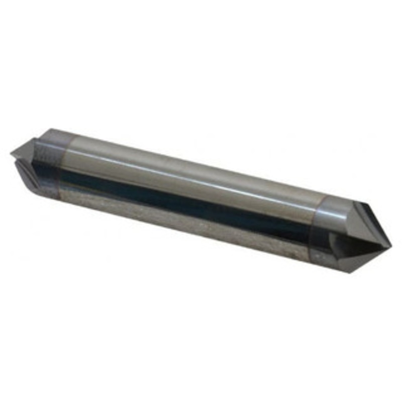 Accupro Double End 4-Flute TiCN Coated 90 End Chamfer Mill, 1/2 Size, 3 OAL – 37-322-5