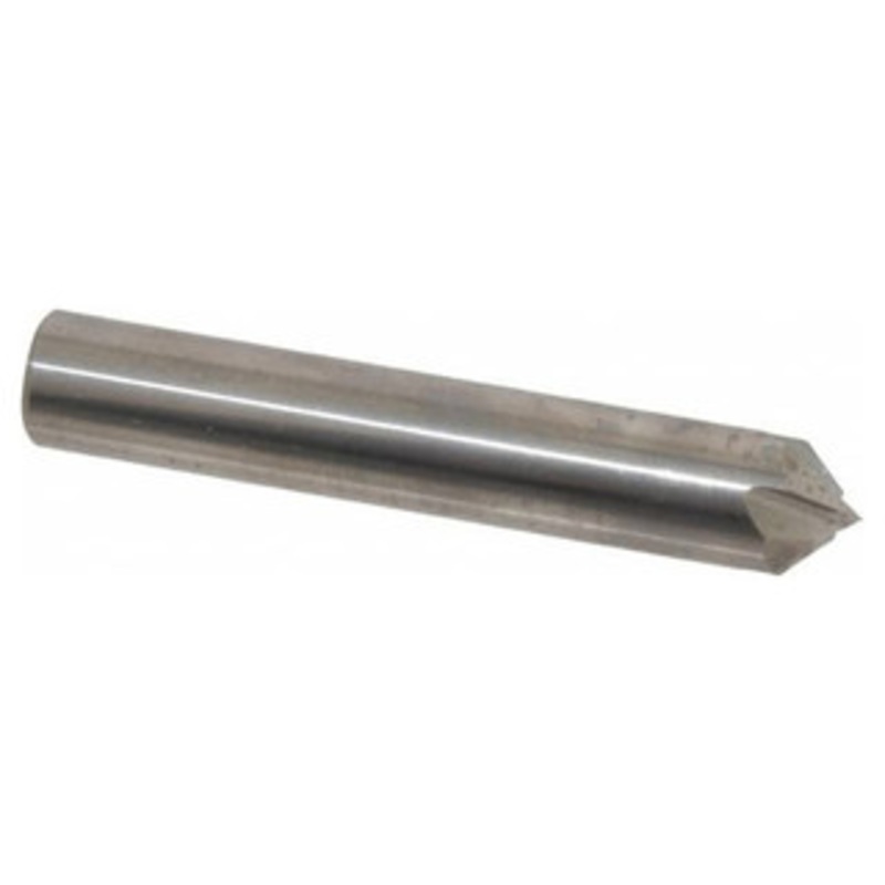 Accupro Single End 4-Flute Solid Carbide 90 End Chamfer Mill, 1/2 Size, 3 OAL – 37-332-4