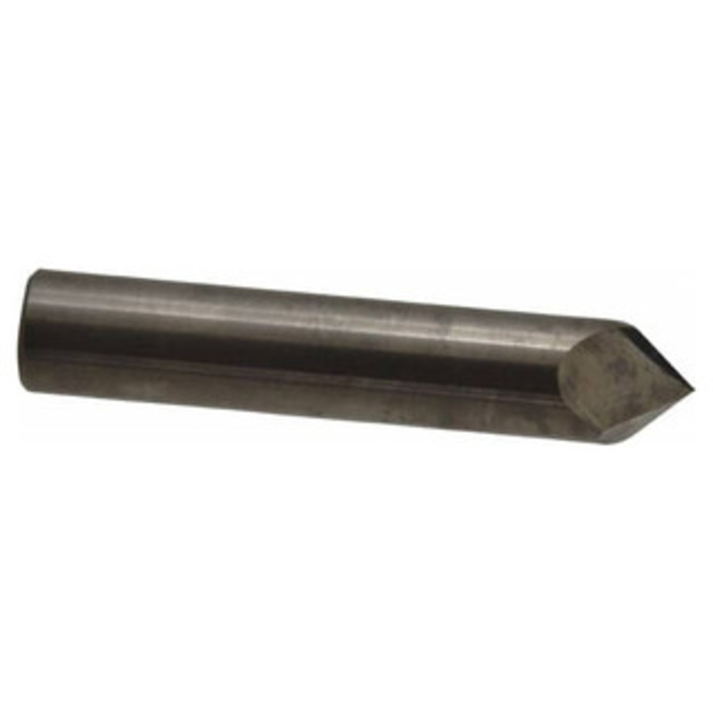 Accupro Single End 2-Flute Solid Carbide 90 End Chamfer Mill, 3/4 Size, 4 OAL – 37-329-0