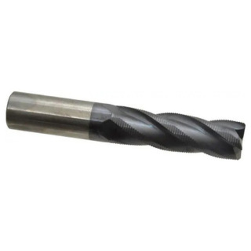 Accupro 4-Flute High Performance AlTiN Coated Fine Tooth Roughing End Mill, 1 Size, 3-1/4 LOC, 6 OAL – 37-271-4