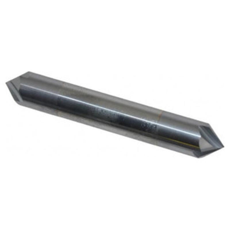 Accupro Double End 4-Flute TiCN Coated 90 End Chamfer Mill, 3/8 Size, 2-1/2 OAL – 37-321-7