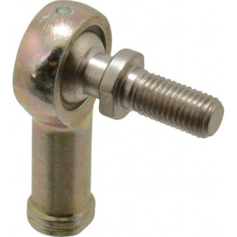 Alinabal 5/16 ID, 7/8 Max OD, 2,800 Lb Max Static Cap, Spherical Rod End 5/16-24 LH, 0.437 Shank Diam, 3/4 Shank Length, Steel with Molded Nyloy Raceway PFSL5G – 73202020