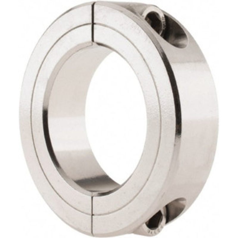 Climax 1-5/8 Bore, Stainless Steel, Two Piece Shaft Collar 2-5/8 Outside Diam, 11/16 Wide 2C-162-S – 35462902
