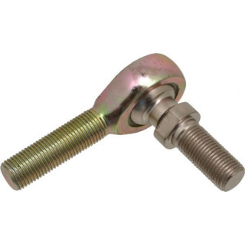 Alinabal 1/2 ID, 1-5/16 Max OD, 6,400 Lb Max Static Cap, Spherical Rod End 1/2-20 RH, 3/4 Shank Diam, 1-1/2 Shank Length, Steel with Molded Nyloy Raceway PMS8G – 73205080