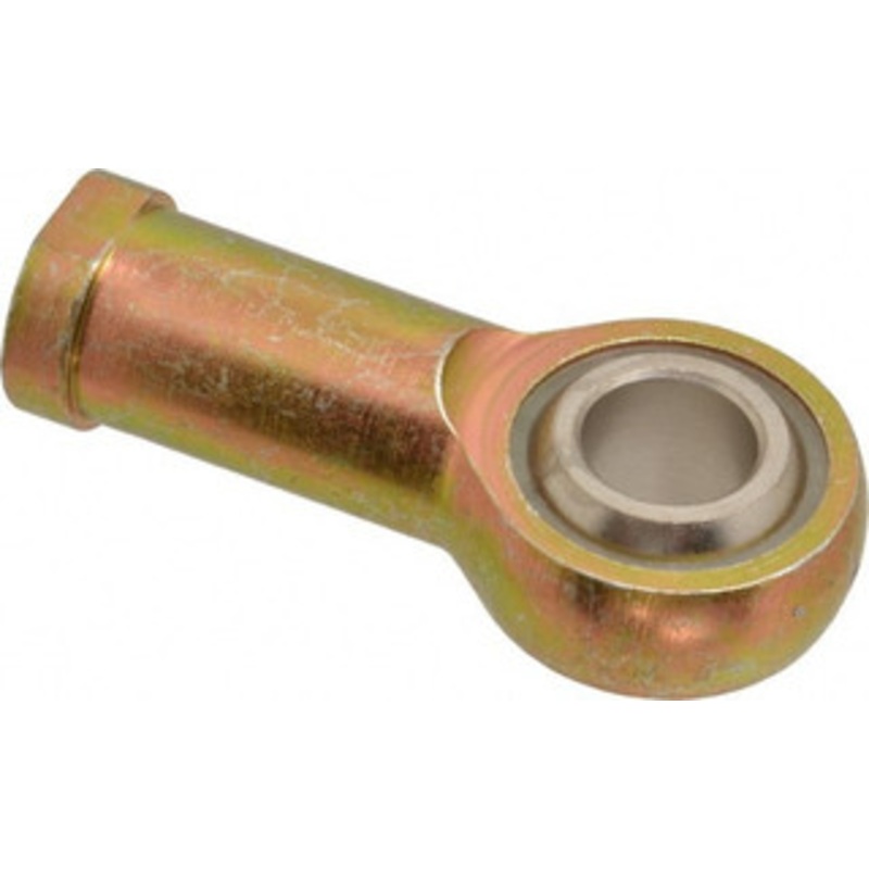 Alinabal 3/4 ID, 1-3/4 Max OD, 9,000 Lb Max Static Cap, Spherical Rod End 3/4-16 RH, 7/8 Shank Diam, 1-3/4 Shank Length, Steel with Molded Nyloy Raceway PF12G – 73204687
