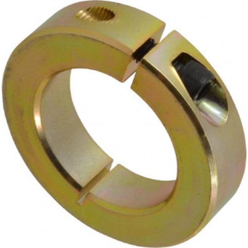 Climax 1-1/2 Bore, Steel, One Piece One Piece Split Shaft Collar 2-3/8 Outside Diam, 9/16 Wide CR1C-150 – 73089971