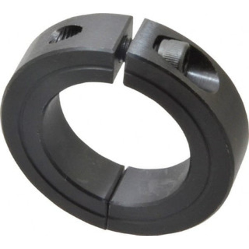 Climax 1-1/2 Bore, Steel, Two Piece Shaft Collar 2-3/8 Outside Diam, 9/16 Wide 2C-150 – 35461169