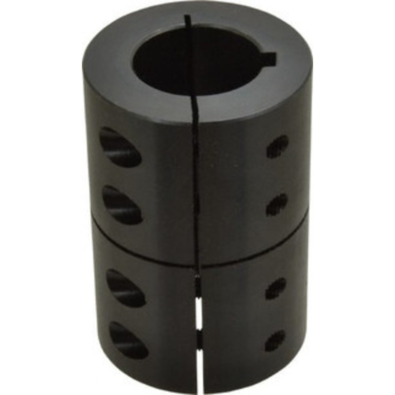 Climax 1-1/4 Inside x 2-1/4 Outside Diam, Rigid Coupling with Keyway 3-3/8 Long x 1/4 Keyway Width CC-125-125-KW – 35462191